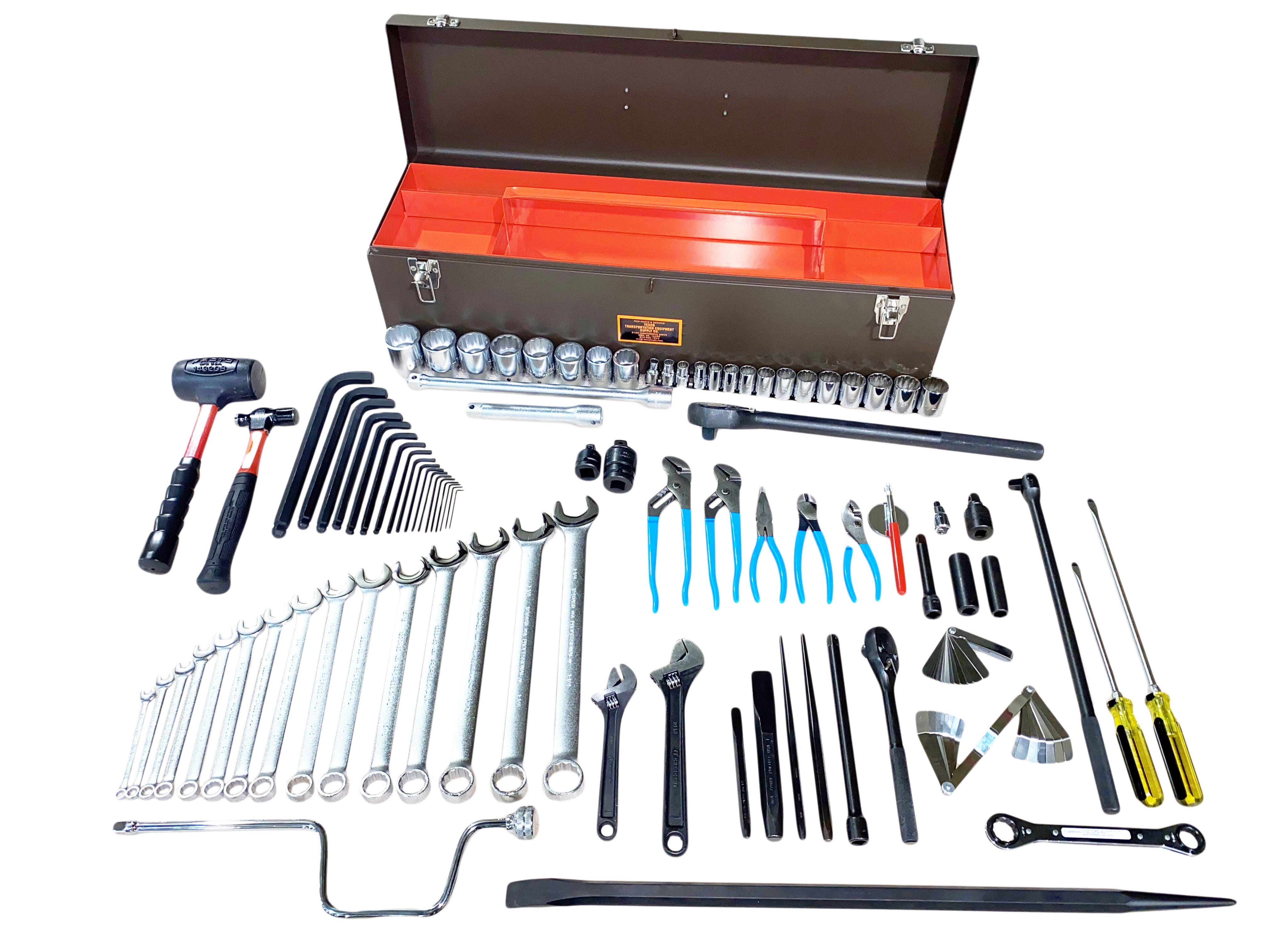 Machinist's Hand Tool Kit For Use On All Engines