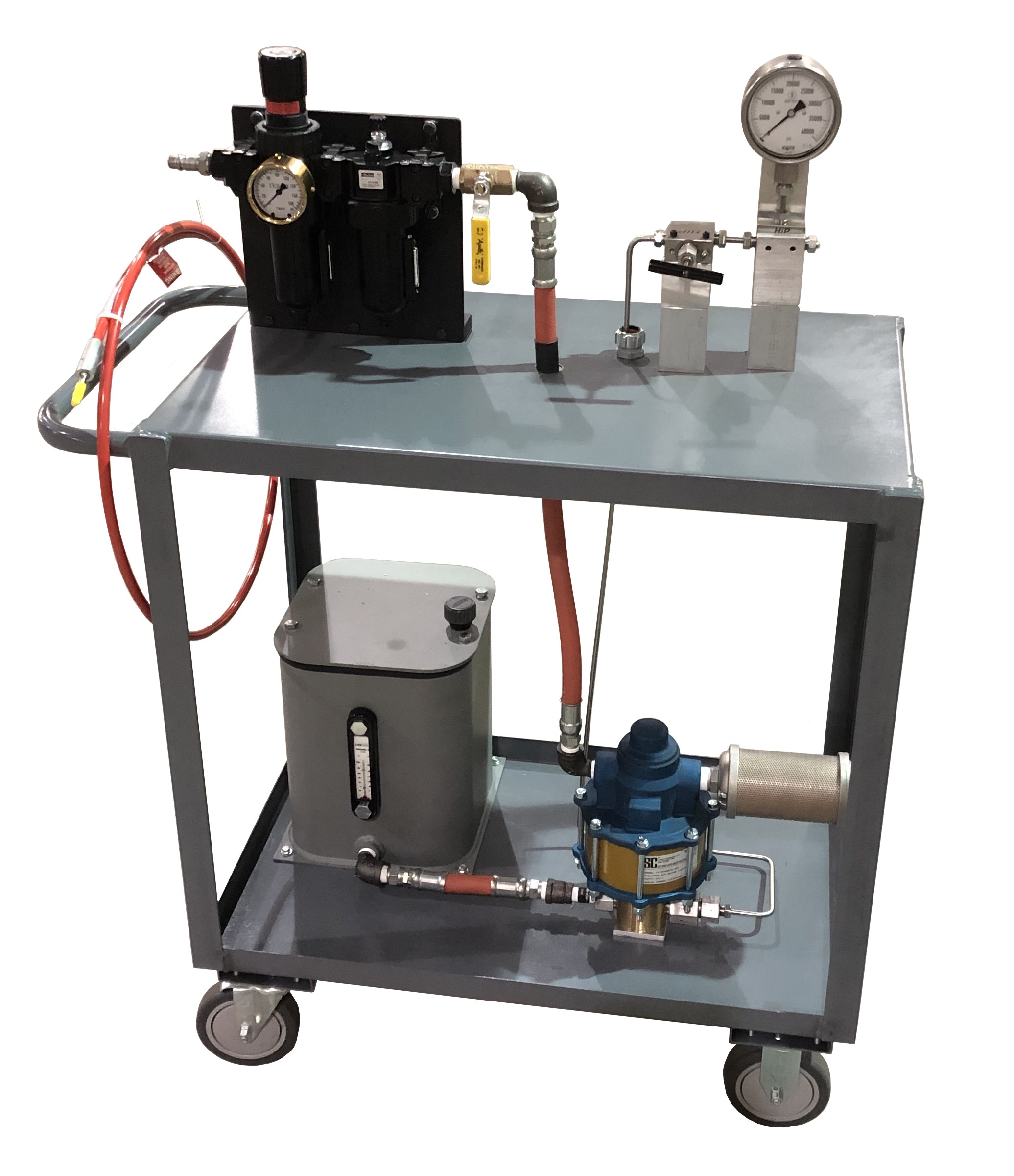 Air Powered Traction Motor Pinion and Mechanical Hub Puller