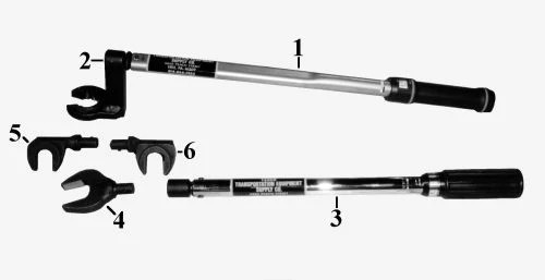Fuel Pump Manual Torque Wrench Kit for GE FDL Engines With Bosch Fuel Systems