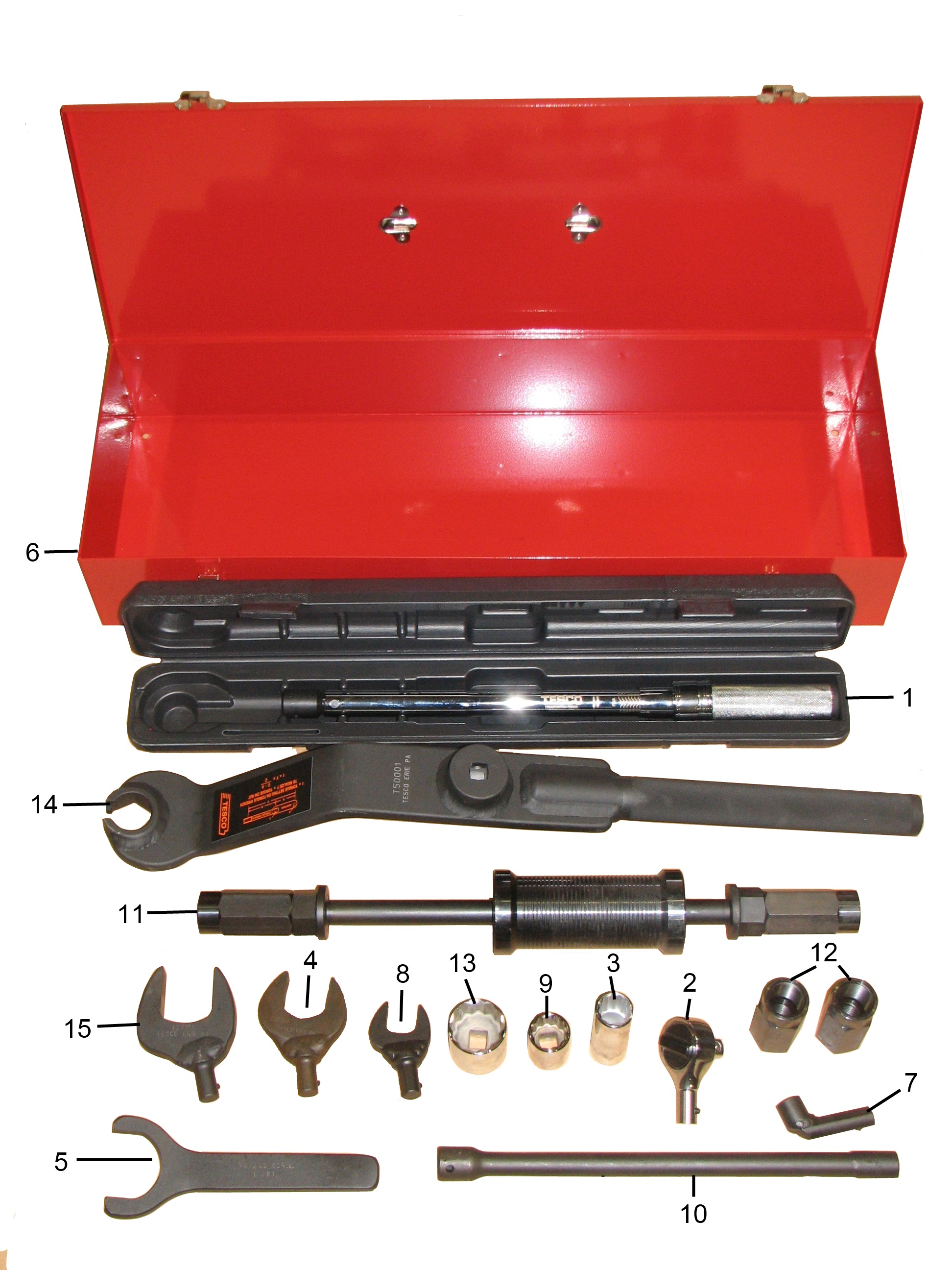 Fuel Line Torque Kit for GE Marine and Stationary FDL EFI Engines