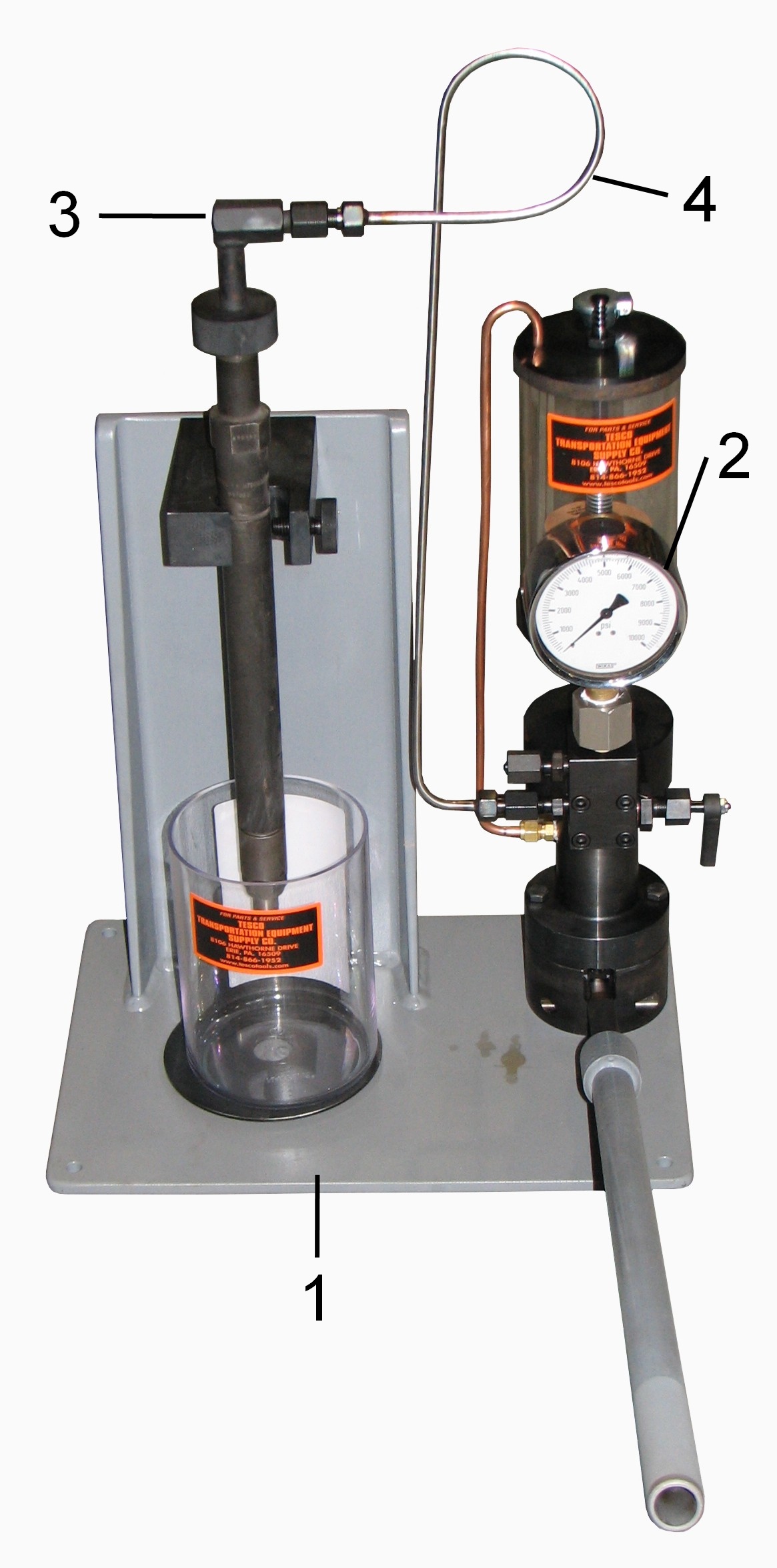 FDL Fuel Nozzle Test Stand