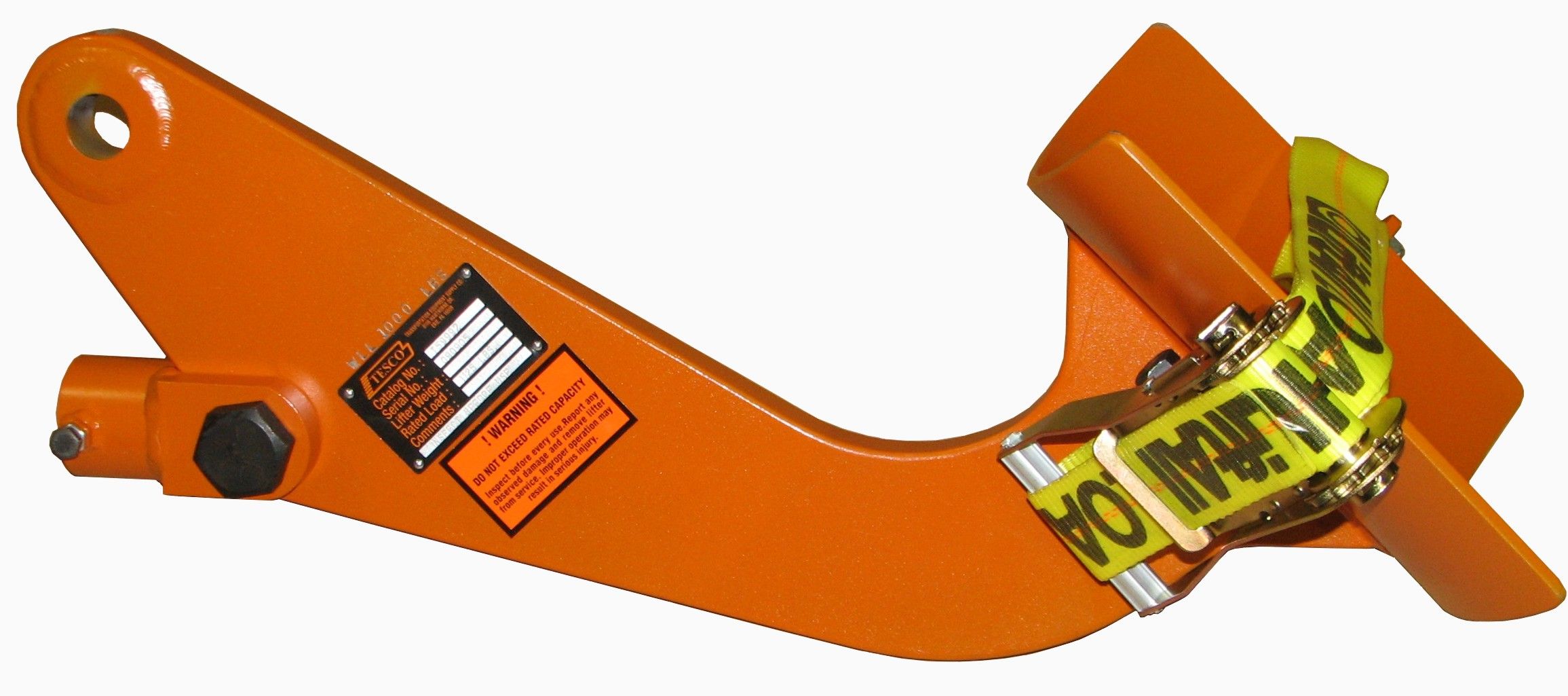 Upright FDL Cylindrical Oil Cooler Lifter Attachment