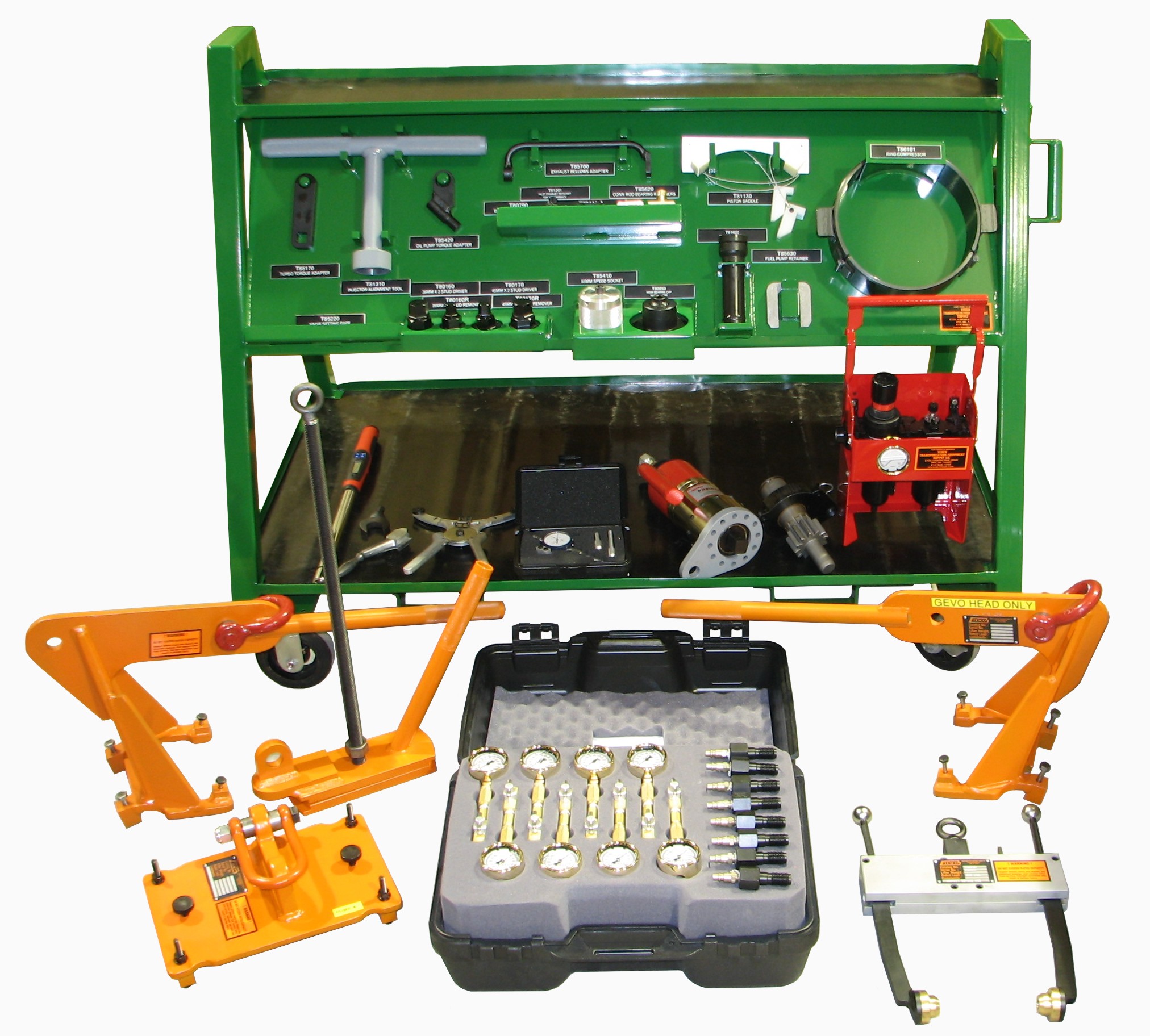 GEVO Tool Cart Complete With Tools