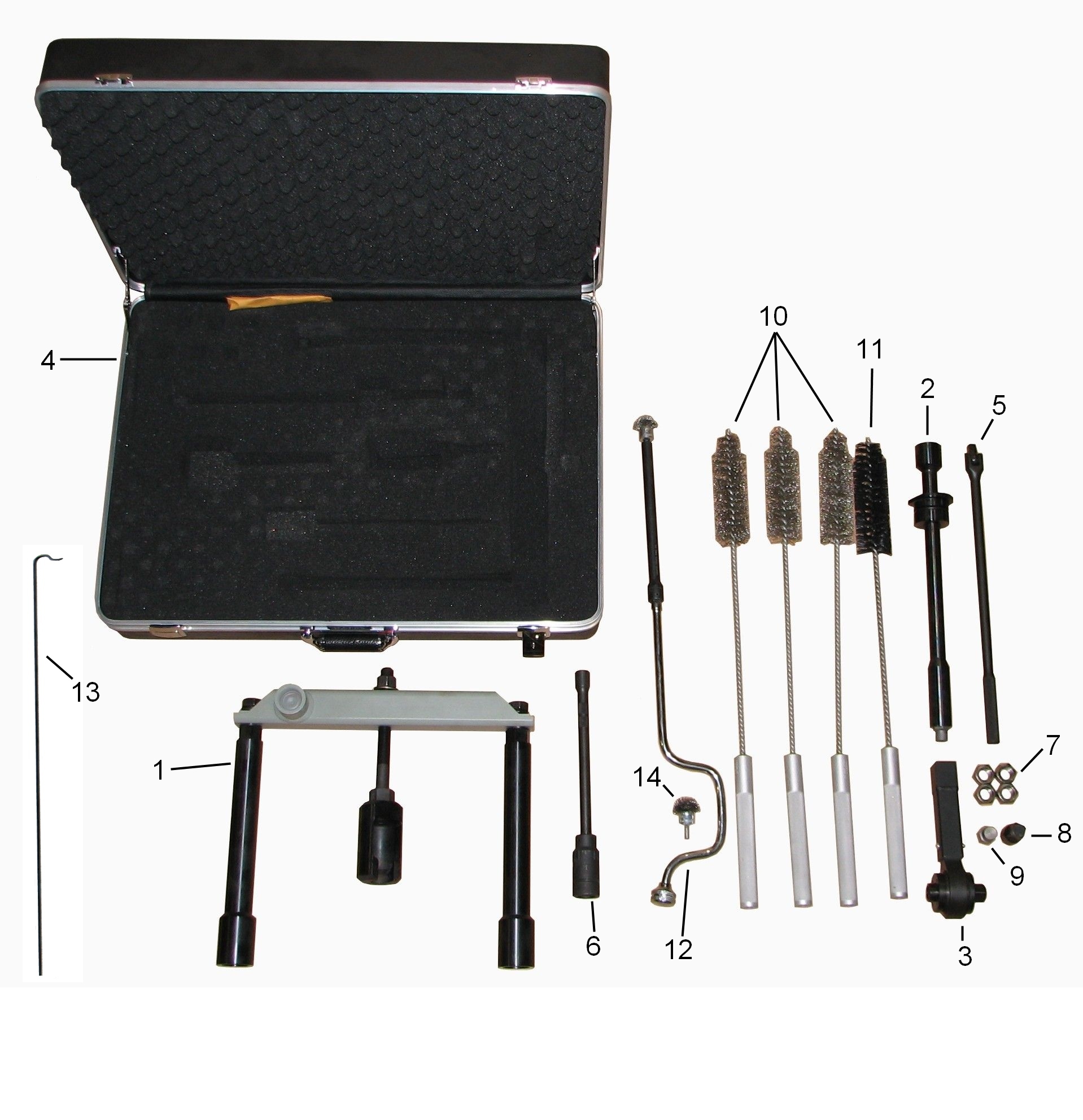 EVO Fuel Injector Sleeve Extraction Tool Set