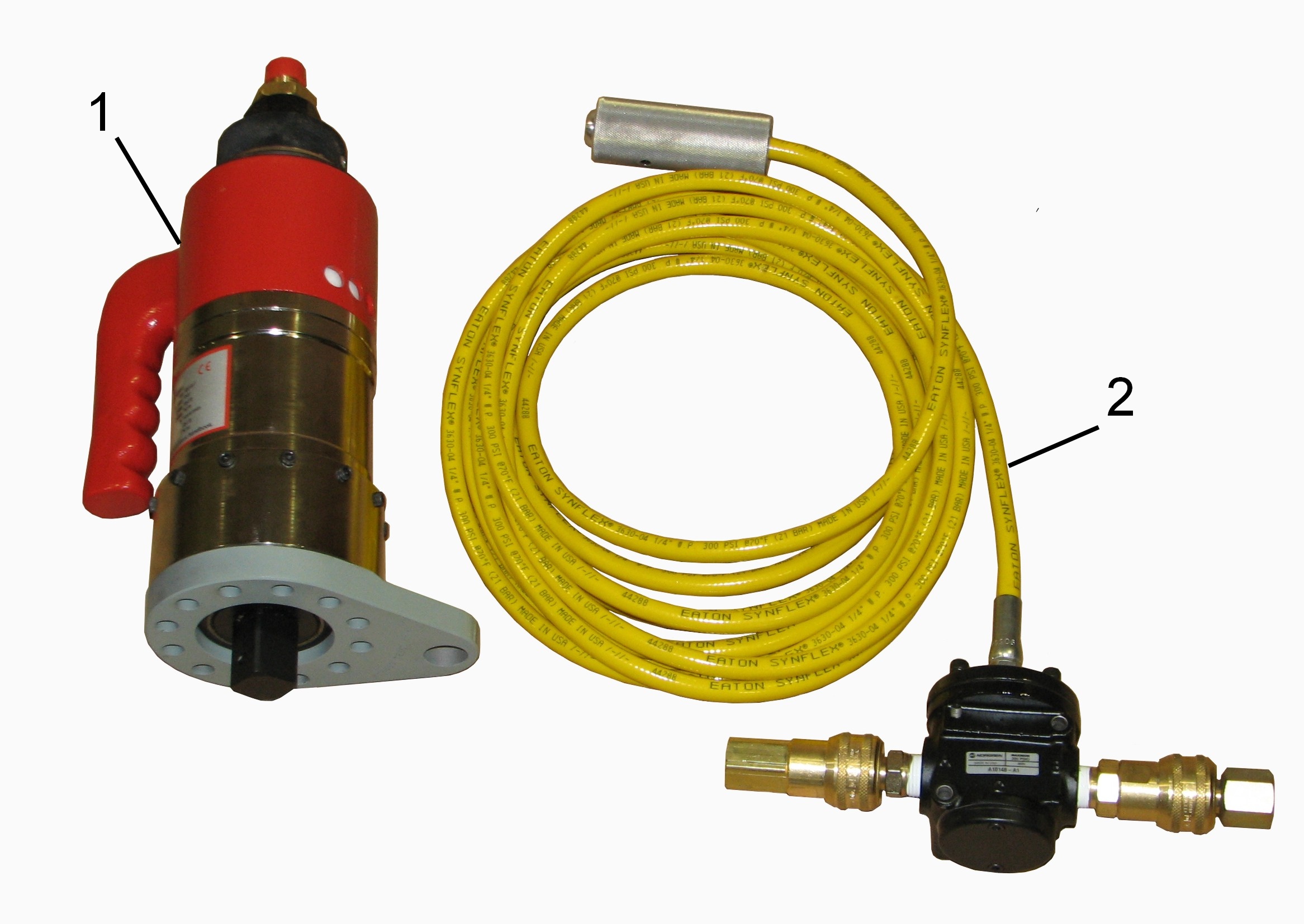 GEVO Pneumatic Barring Over Tool With Remote Control