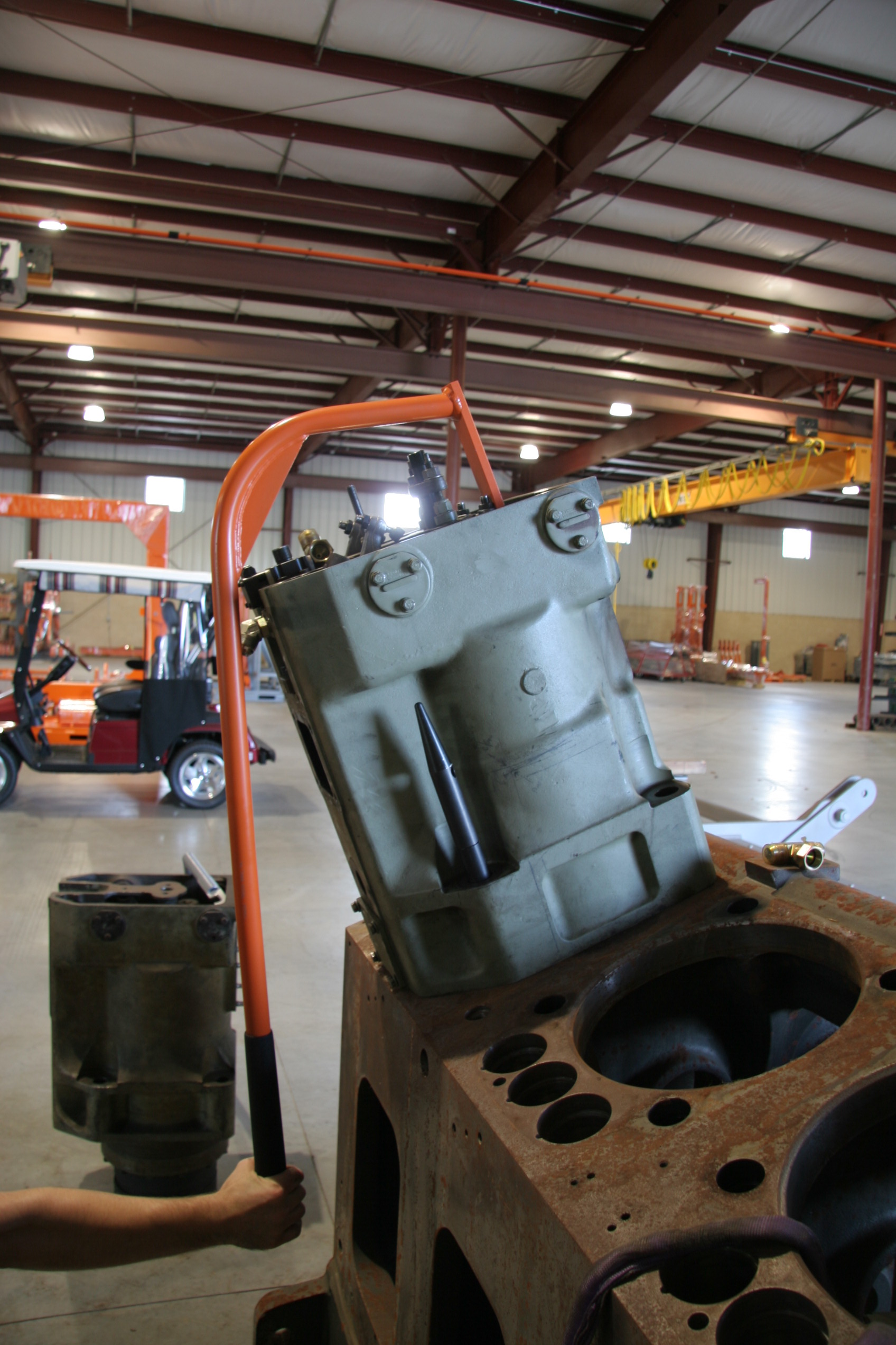 Contoured Rocker Arm Depressor for GE FDL Engines