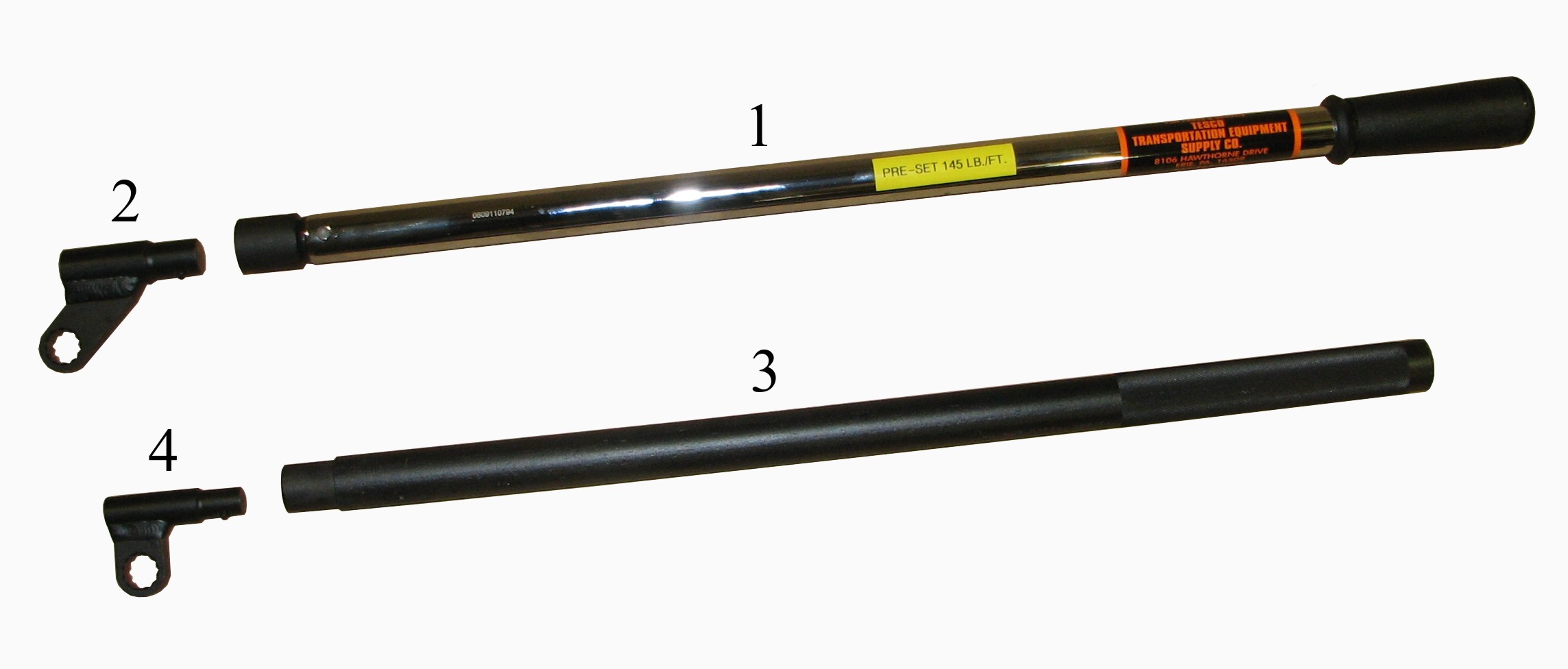 #1 T55570W / #2 T55572A / #3 T57600 / #4 T51433