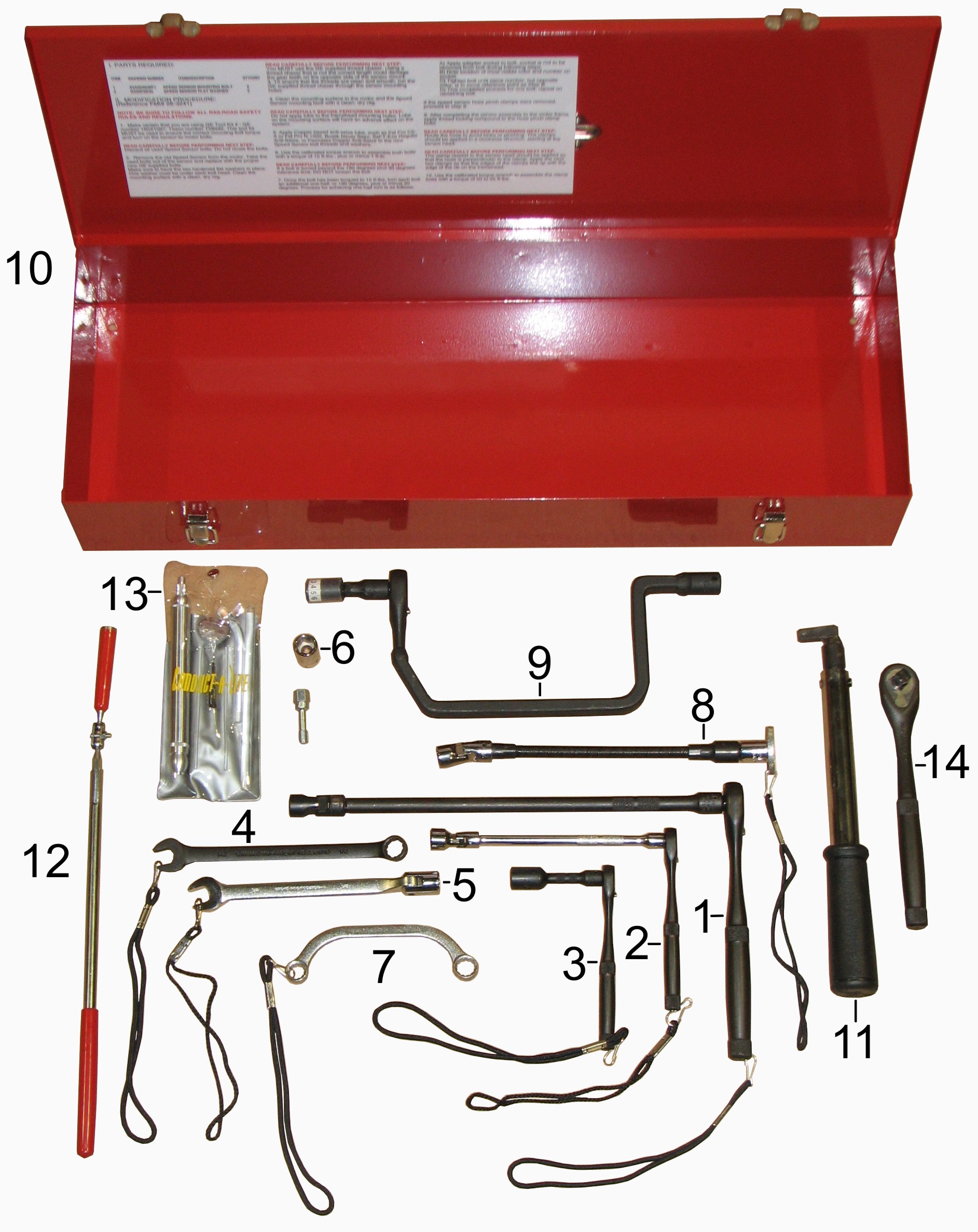 T58592 GE AC Traction Motor Speed Sensor Installation / Removal Kit 