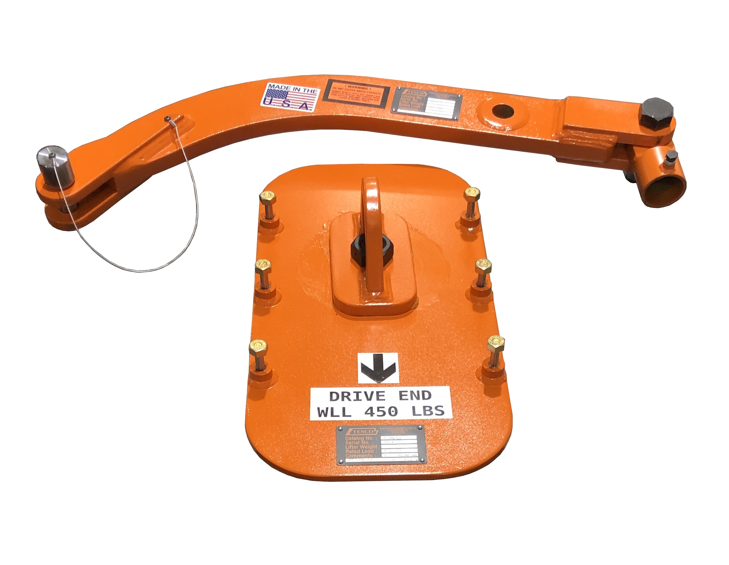 T58610 EMD Roots Blower Lifting Attachment for Inch C Inch Frame Manipulator