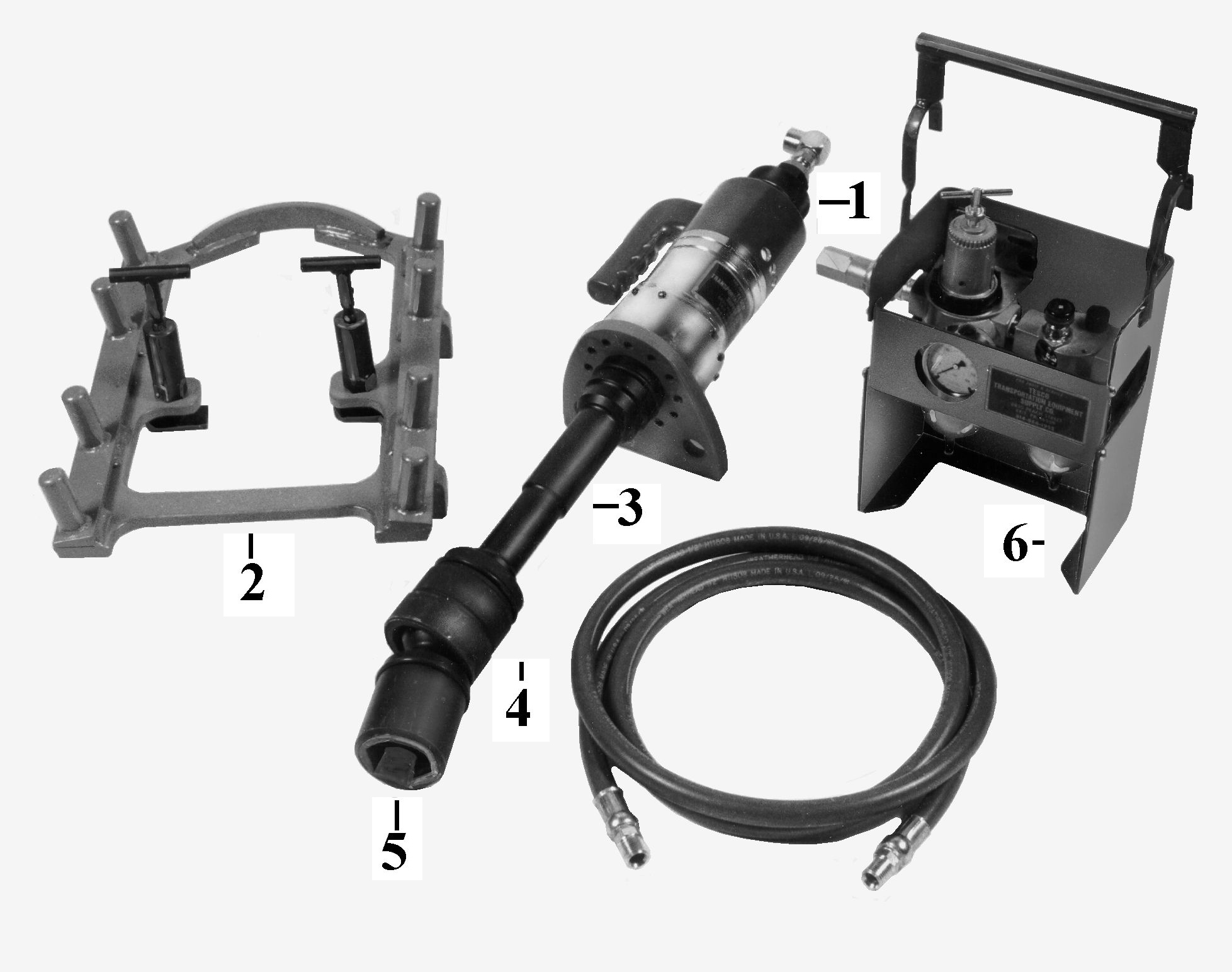 T50071 Heavy Duty Kit for Removing Cylinder Hold Down Bolts