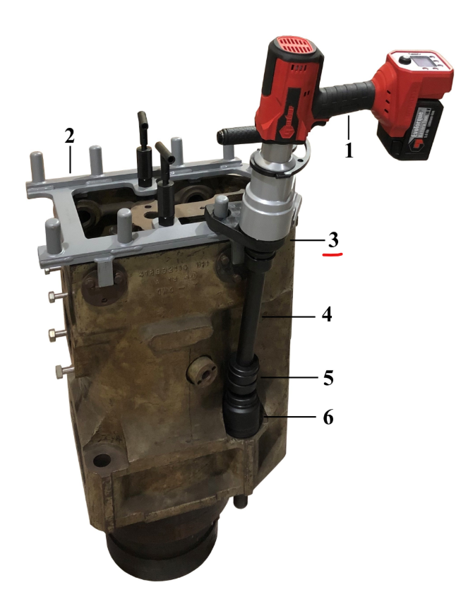 #3 is the reaction arm