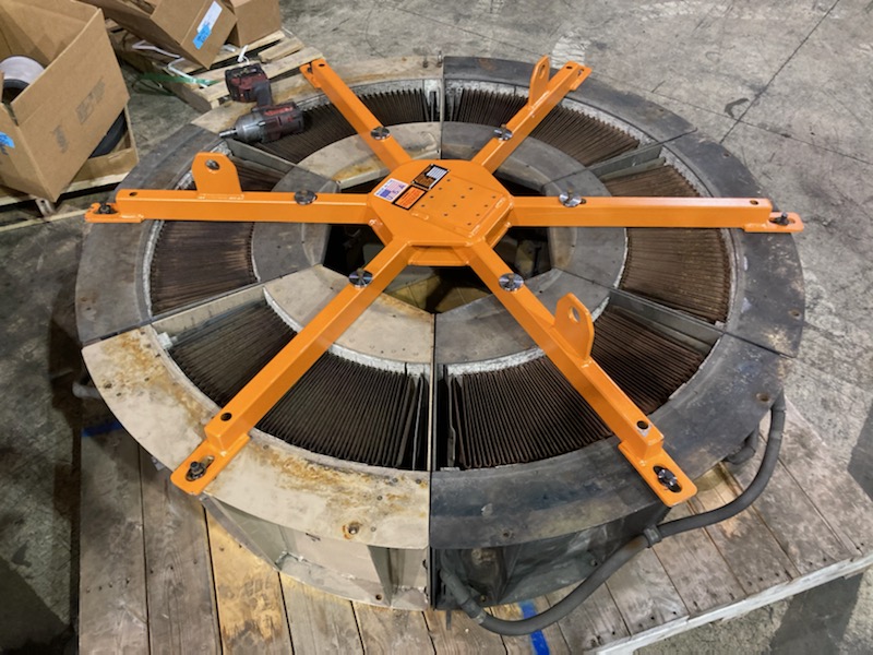 T67740 SD70MAC 6 Section Grid Lifter